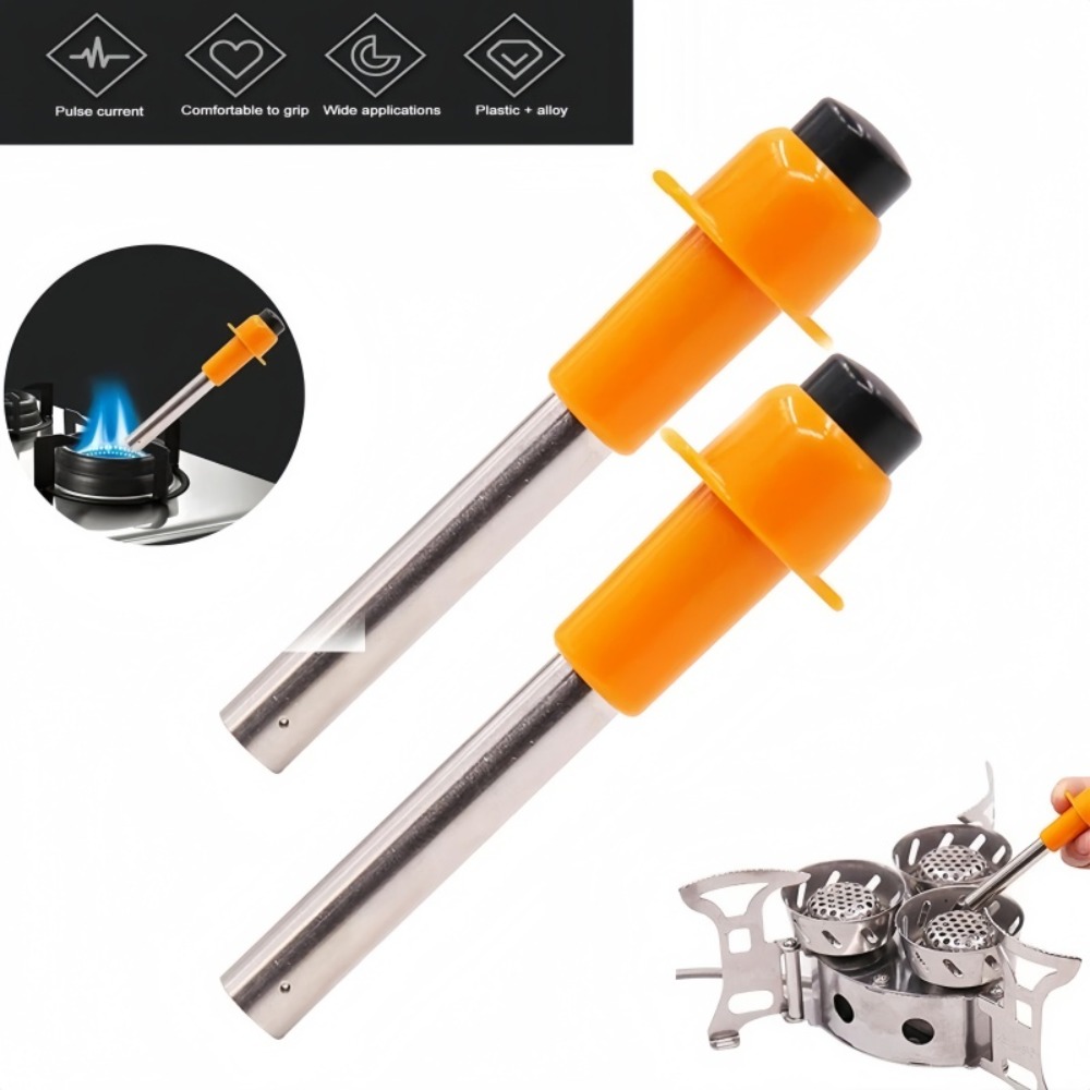 Kitchen Appliances Gas Stove - Portable Handheld Mini Stainless Steel Igniter