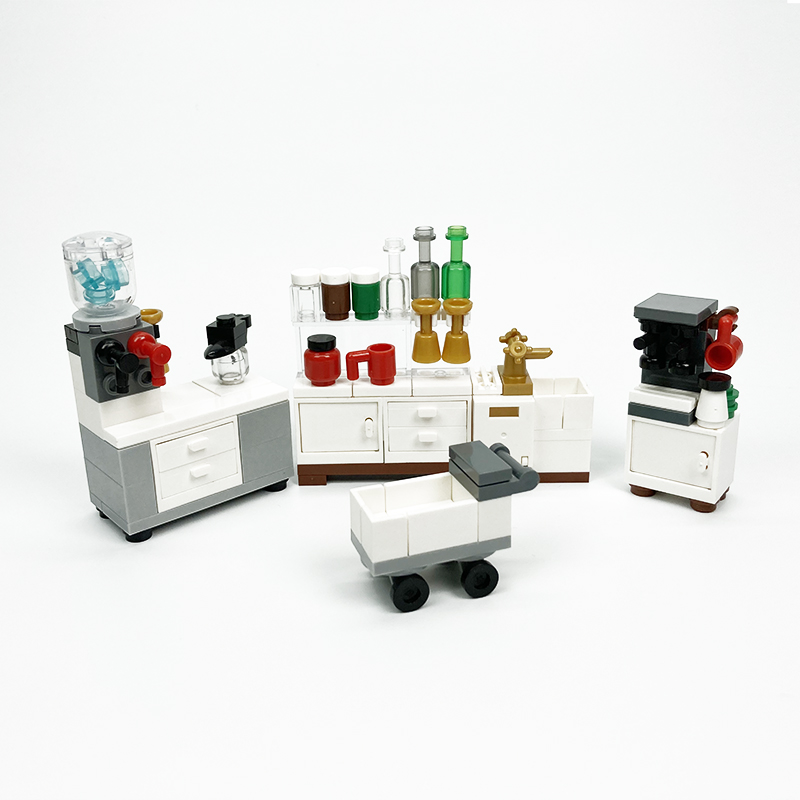 Kitchen Appliances Toys - MOC block creative toys kitchen appliances