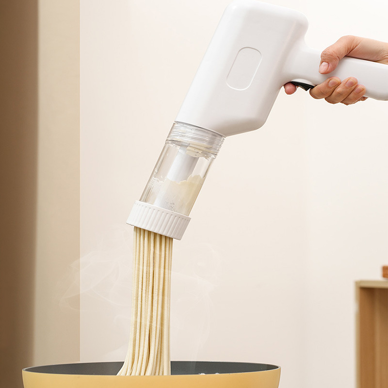Pasta Machine Electric - Automatic Handheld Electric Pastas Maker Visualized
