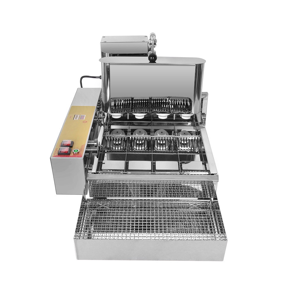 2800W Electric Commercial 4 Ro - огляд і ціна Donut Maker Mini
