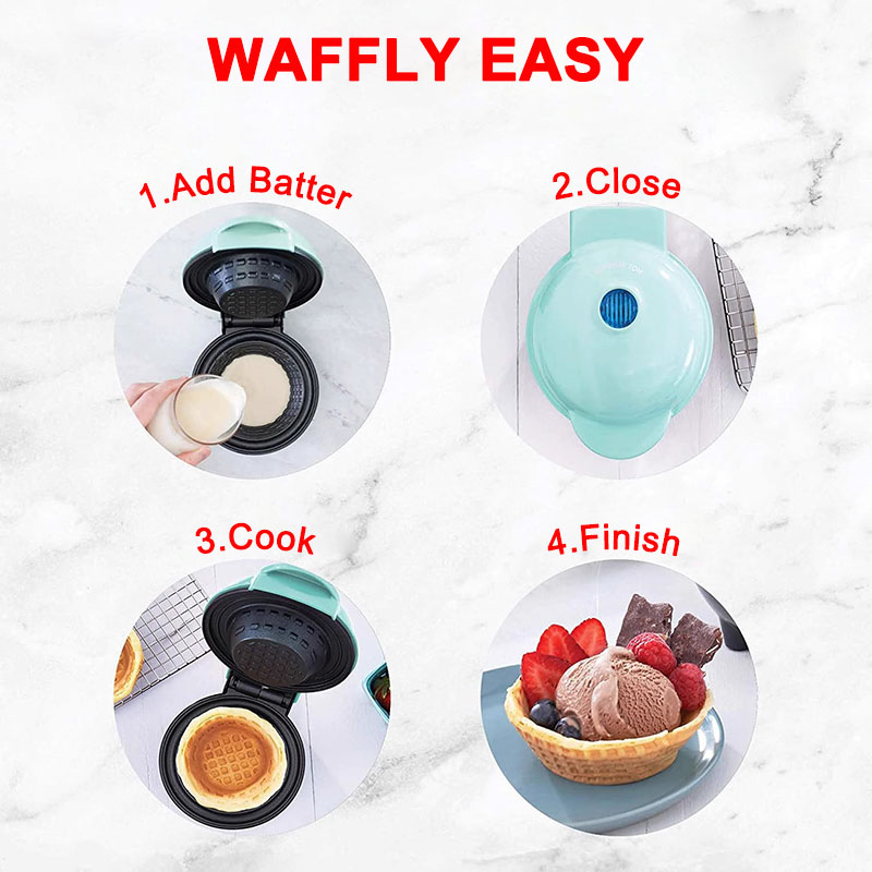 110V/220V Waffle Bowl Maker, B - огляд і ціна Donut Maker Mini