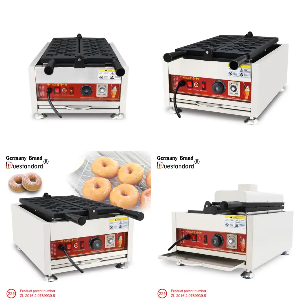 Commercial Waffle Maker Mini D - огляд і ціна Donut Maker Mini