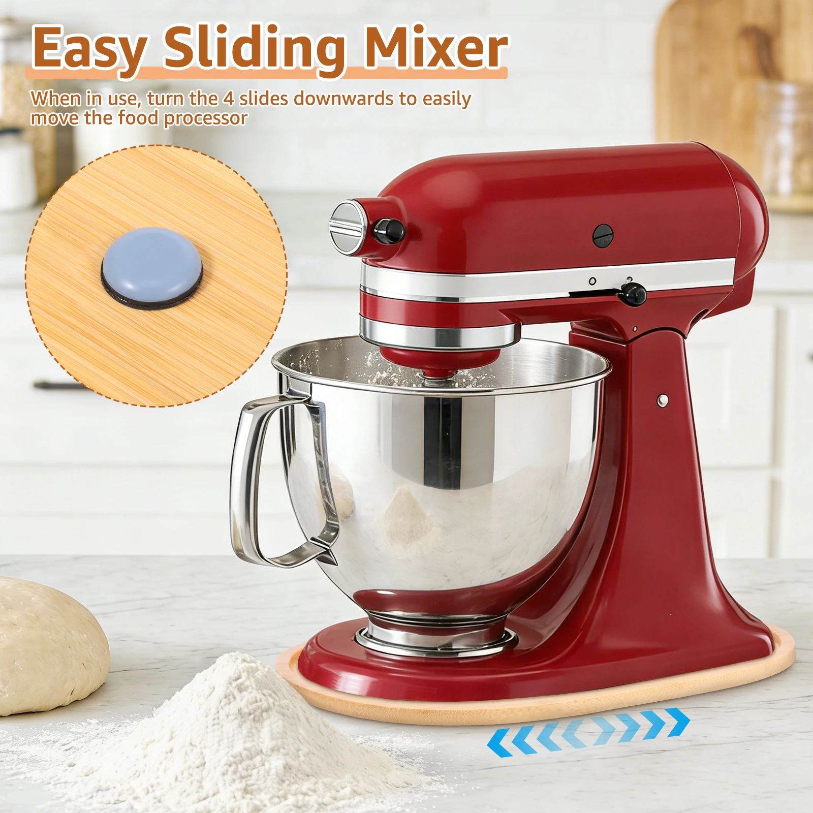 Bamboo Mixer Slider for Kitche - огляд і ціна Kitchen Appliances Kitchenaid