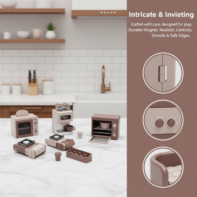 112 Scale Modern Dollhouse Mic - огляд і ціна Kitchen Appliances Toys