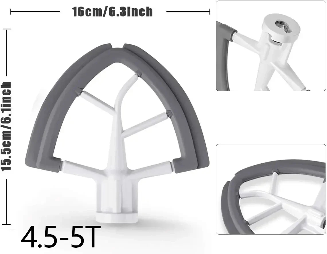4.5-5 inch silicone accessorie - огляд і ціна Kitchen Appliances Kitchenaid
