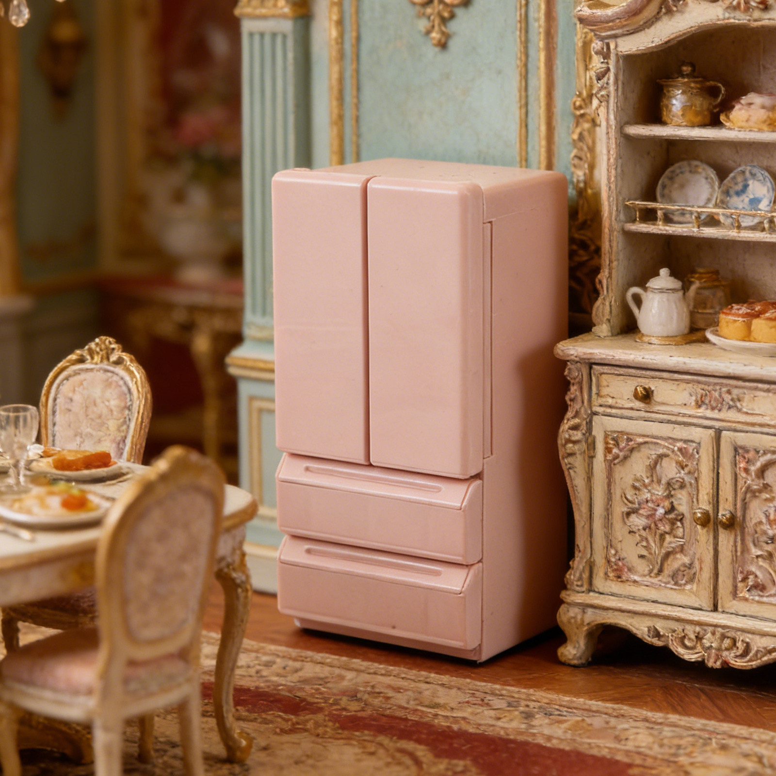 Mini Dollhouse Refrigerator 12 - огляд і ціна Kitchen Appliances Kids