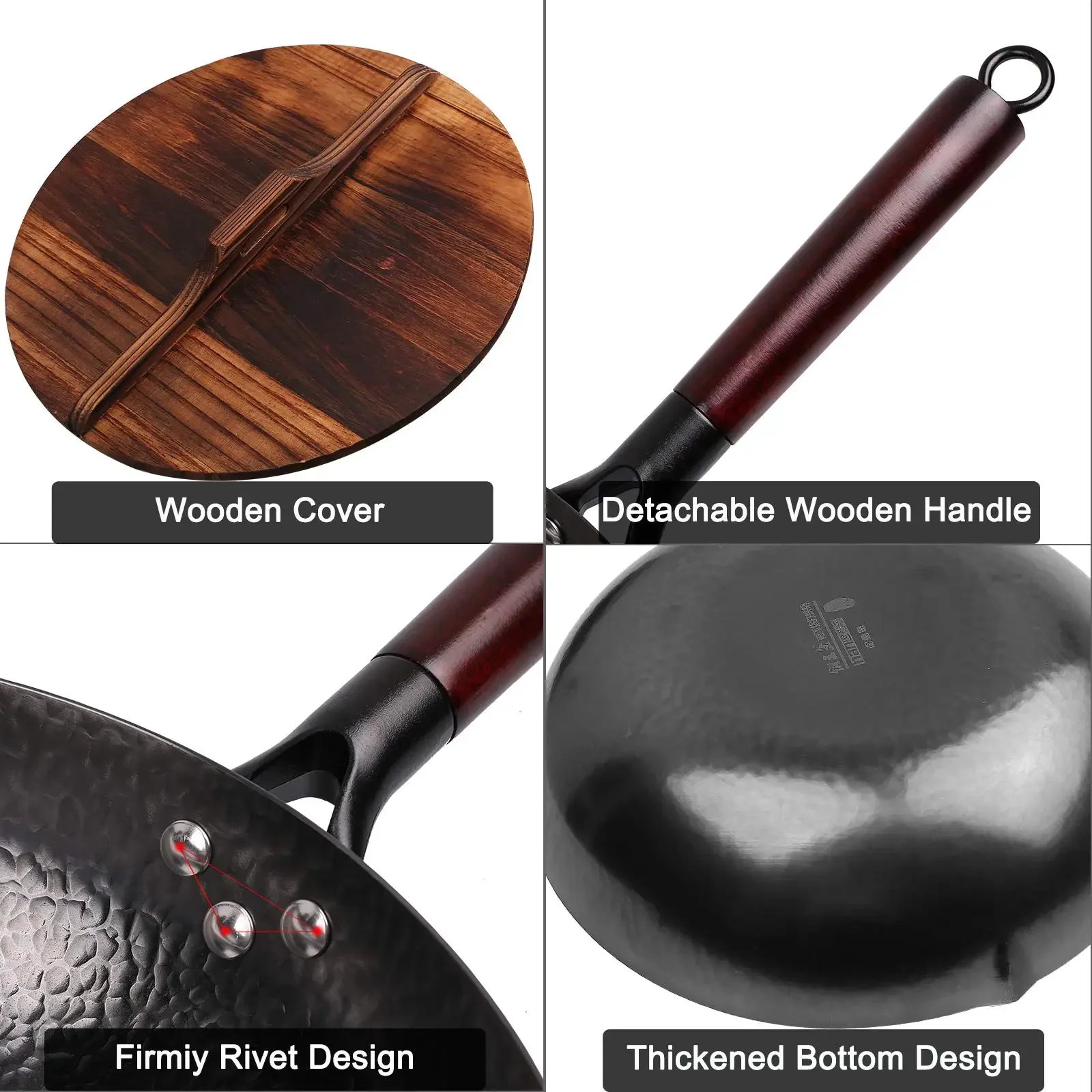 Carbon Steel Wok,Woks and Stir - огляд і ціна Wok Electric Flat