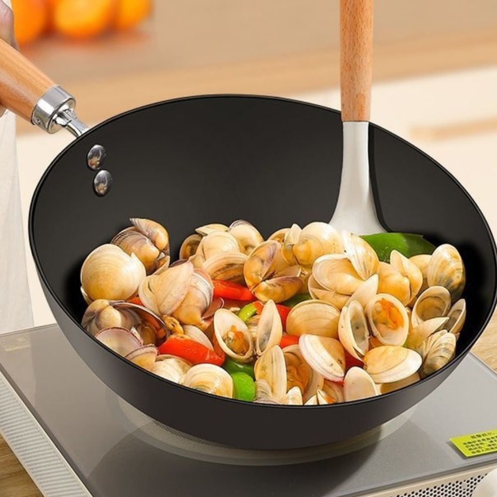 Cast Iron Wok Sized for One Pe - огляд і ціна Wok Electric Flat
