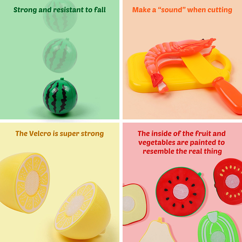 Children Toys Cutting Fruits a - огляд і ціна Kitchen Appliances Kids