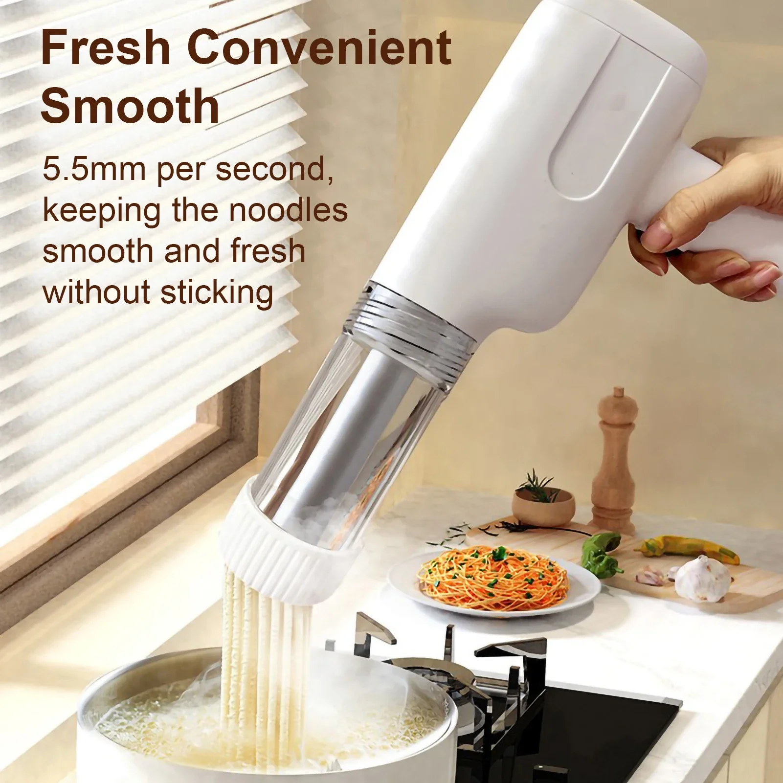 Automatic Electric Charging Wi - огляд і ціна Pasta Machine Electric