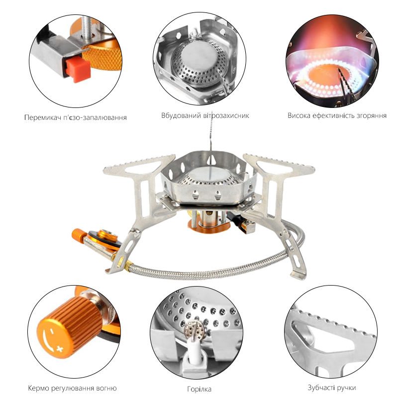TARKA 3800W Camping Gas Stove  - огляд і ціна Kitchen Appliances Gas Stove
