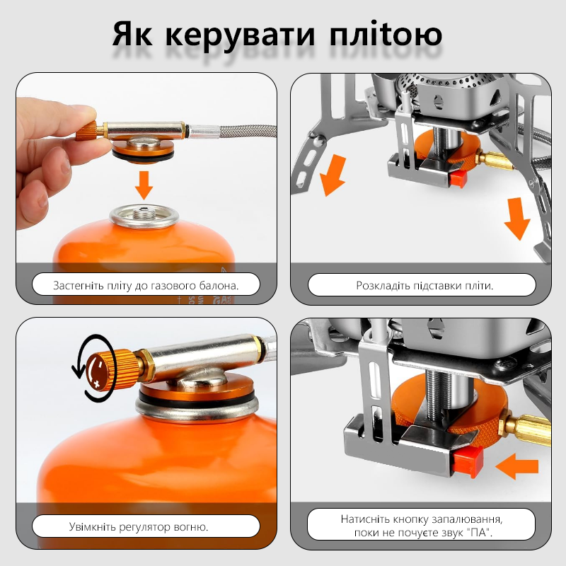 TARKA 3800W Camping Gas Stove  - огляд і ціна Kitchen Appliances Gas Stove