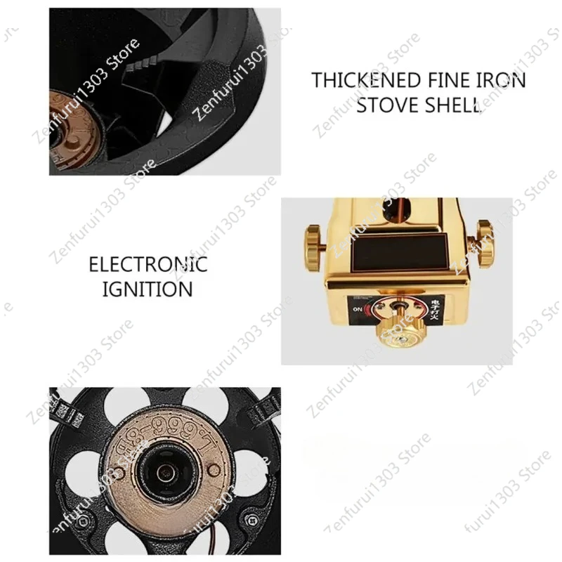 Commercial Fierce Fire Gas Sto - огляд і ціна Kitchen Appliances Gas Stove