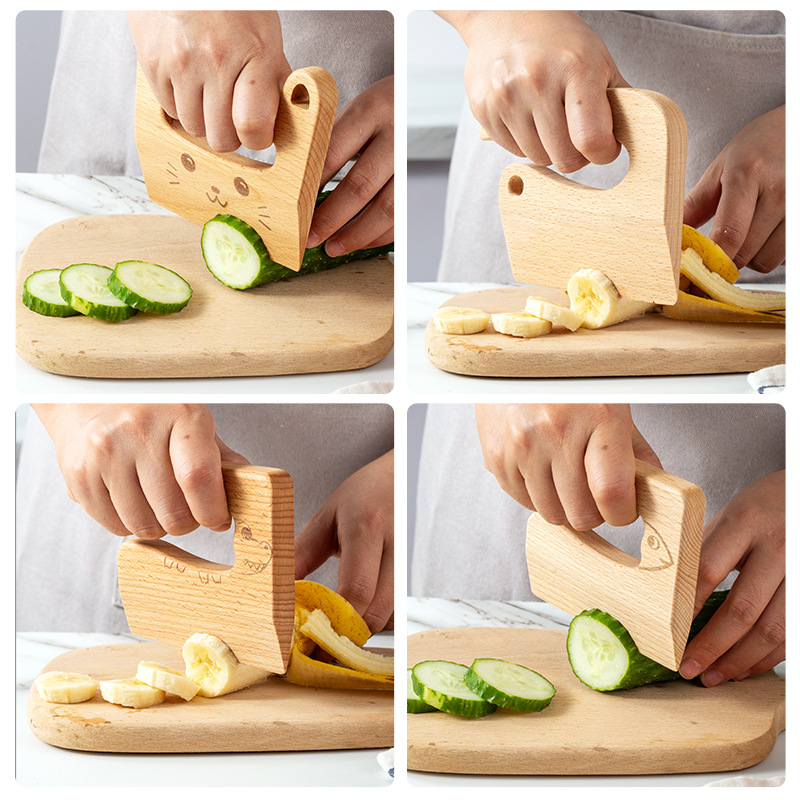 Wooden Kids Knife for Cooking  - огляд і ціна Kitchen Appliances Kids