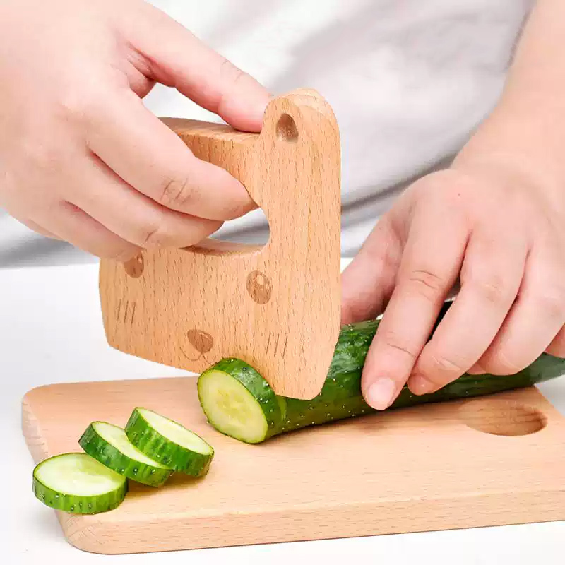 Wooden Kids Knife for Cooking  - огляд і ціна Kitchen Appliances Kids