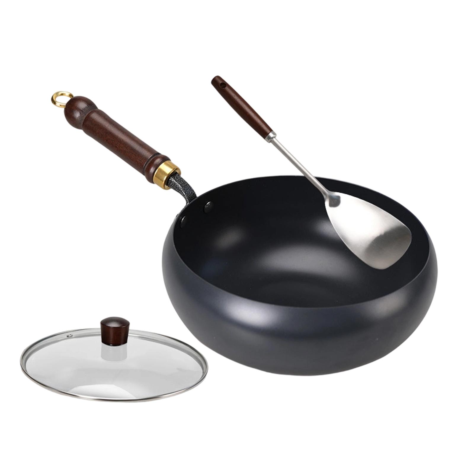 Stir Fry Wok Nonstick Iron Fla - огляд і ціна Wok Electric Flat