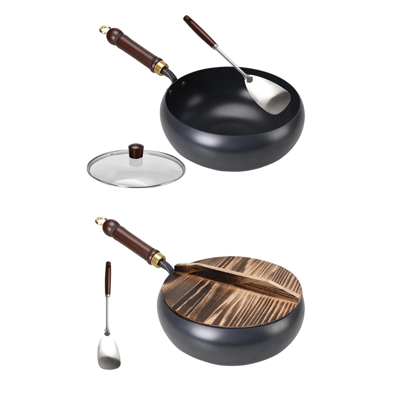 Stir Fry Wok Nonstick Iron Fla - огляд і ціна Wok Electric Flat
