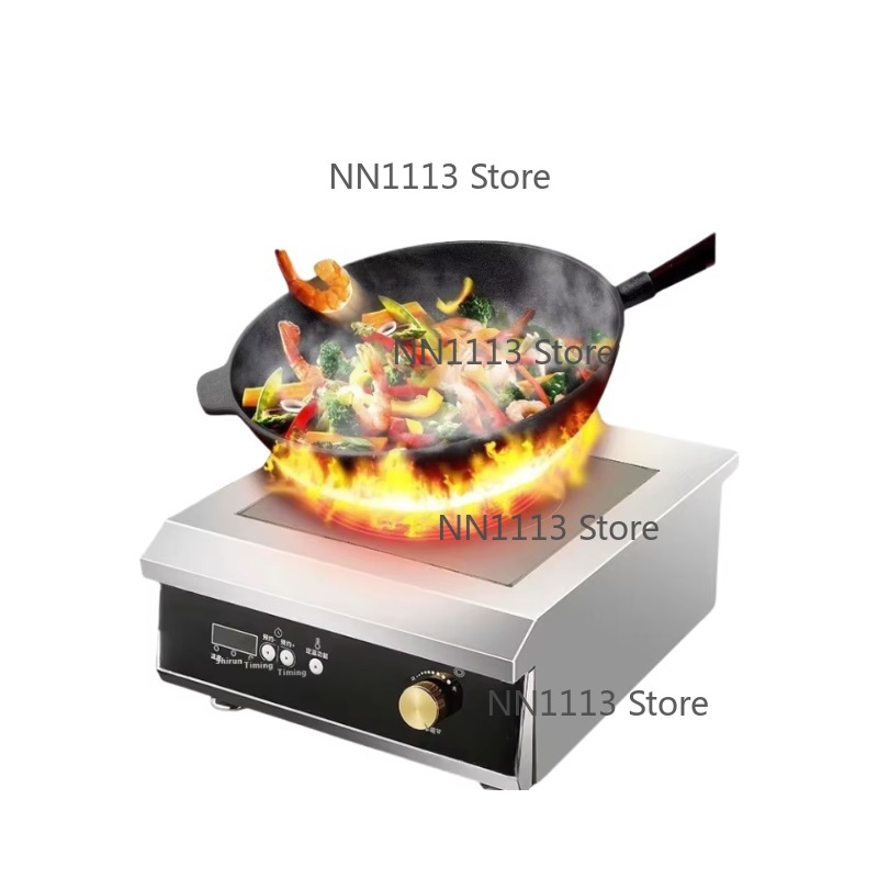 Commercial High-Power Inductio - огляд і ціна Wok Electric Flat