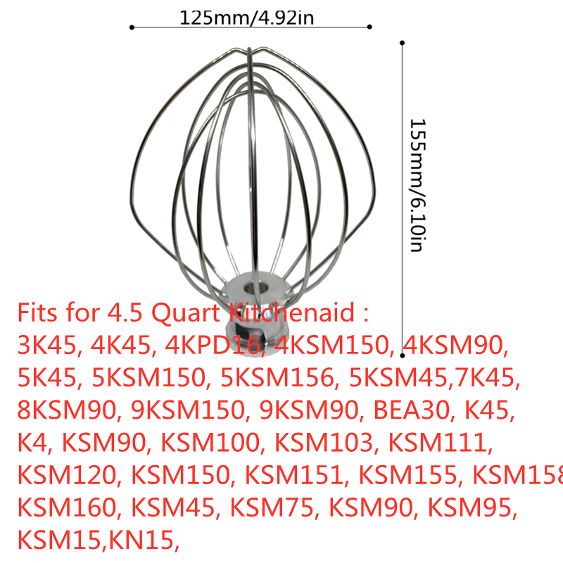 Stainless Steel Wire Whip Elec - огляд і ціна Kitchen Appliances Kitchenaid