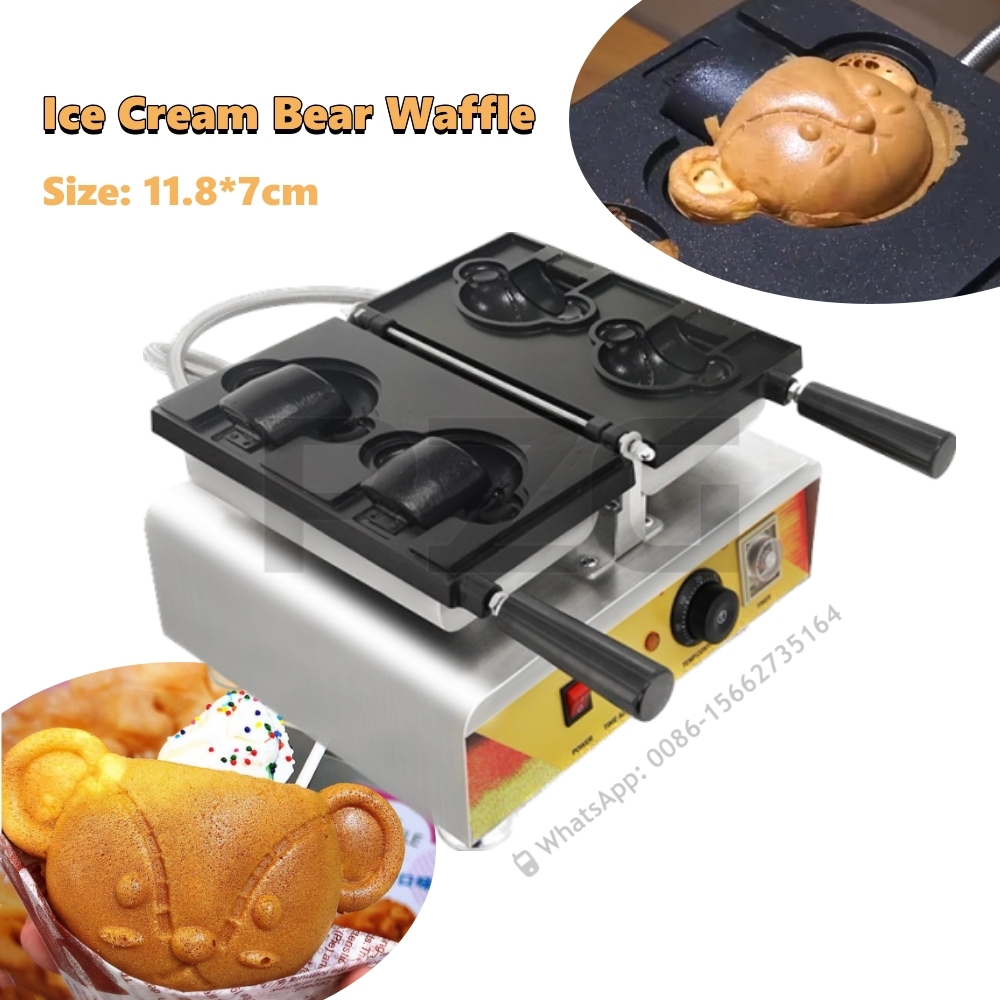 2 Pcs Teddy Bear Shaped Mini W - огляд і ціна Donut Maker Mini