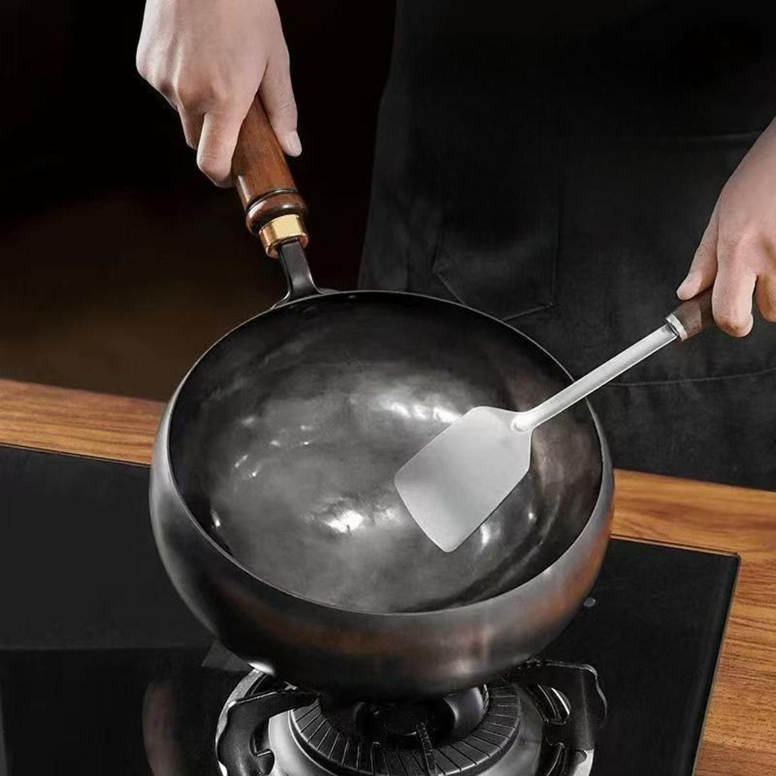24cm Fine Iron Wok Pan  Stir F - огляд і ціна Wok Electric Flat