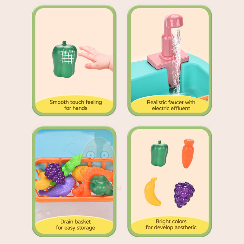 Kids Toy Pretend Play Kitchen  - огляд і ціна Kitchen Appliances Kids