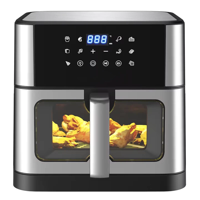 new 10L S.S cover air fryer el - огляд і ціна Kitchen Appliances Price