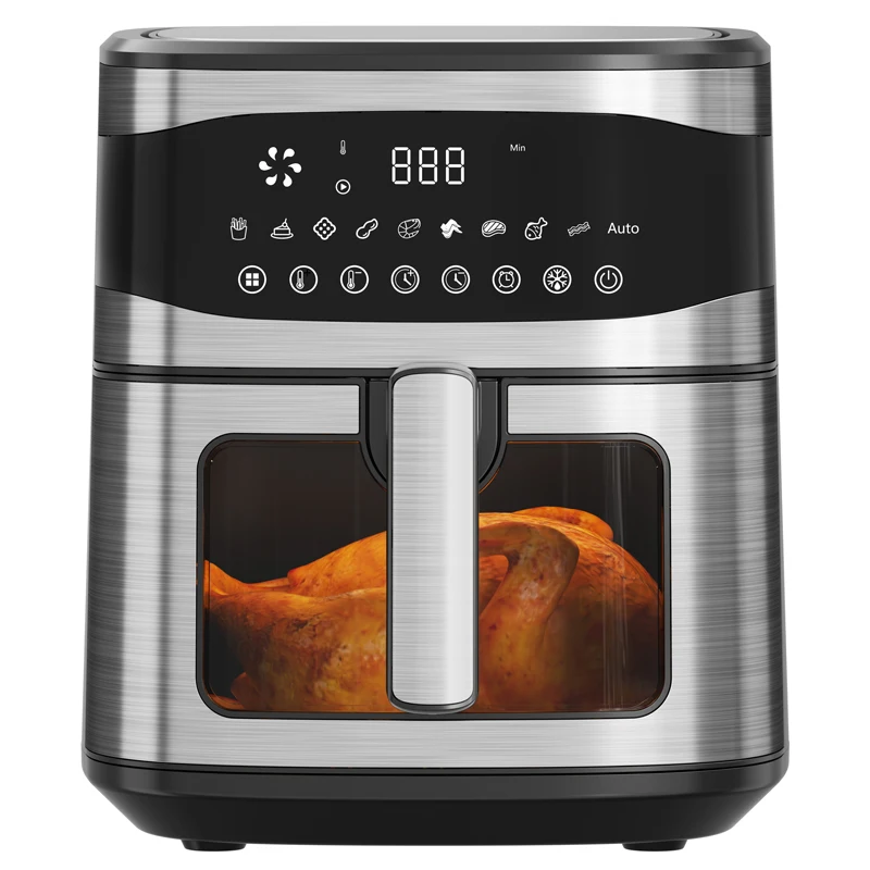 new 10L S.S cover air fryer el - огляд і ціна Kitchen Appliances Price