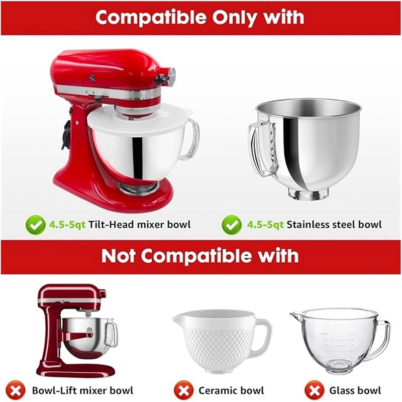 A74X-For Kitchenaid 4.5-5 Quar - огляд і ціна Kitchen Appliances Kitchenaid
