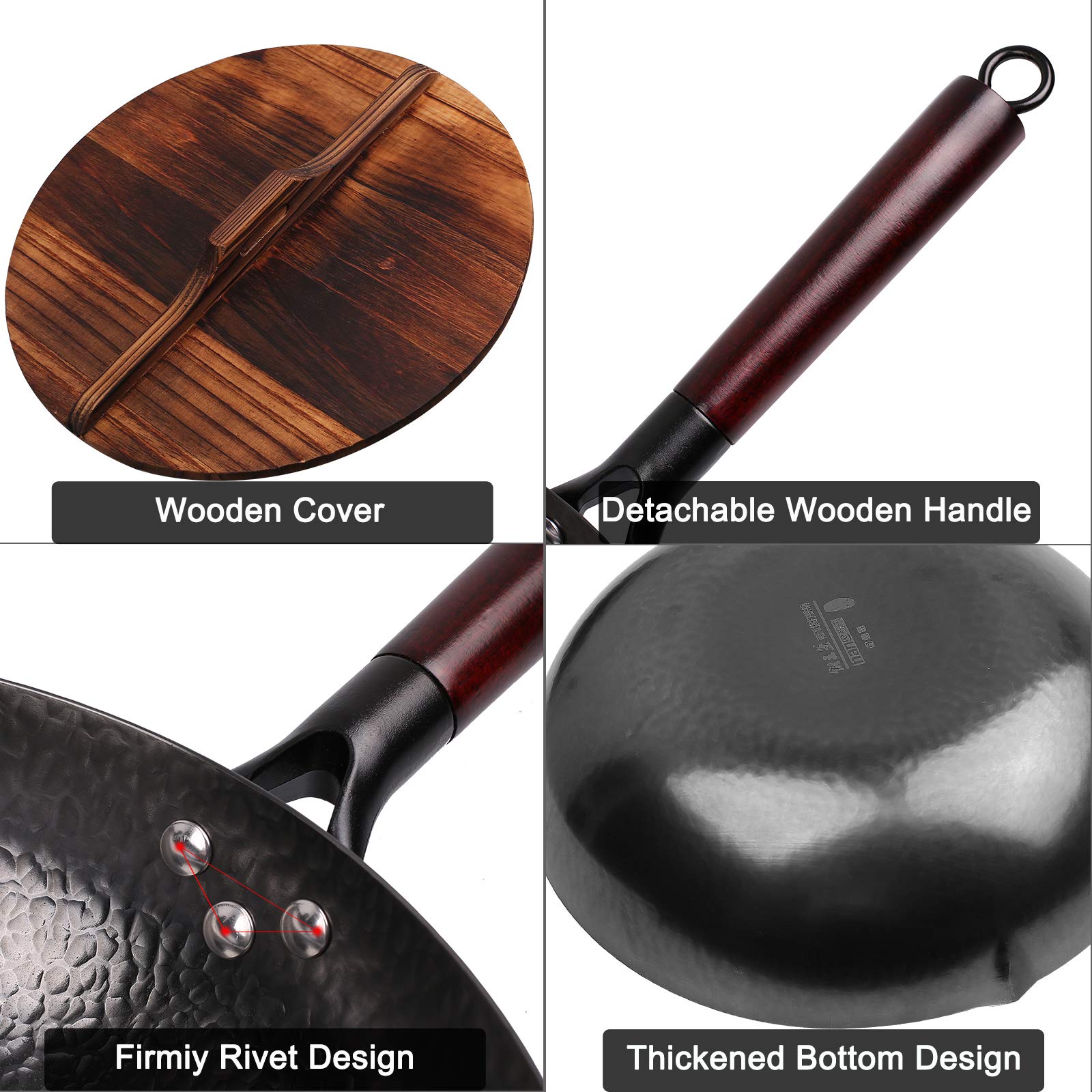 Carbon Steel Wok,Woks and Stir - огляд і ціна Wok Electric Flat