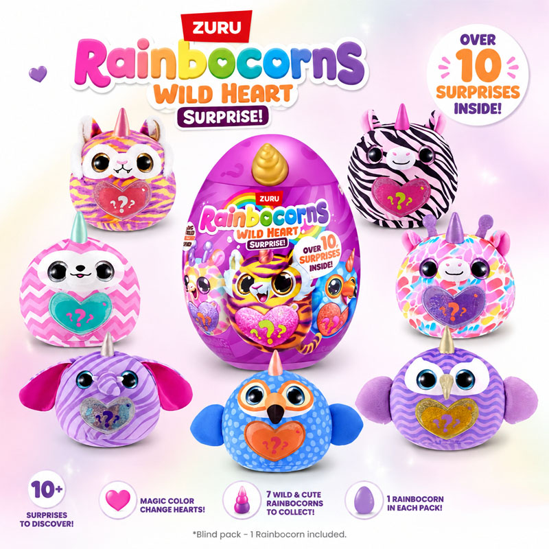 ZURU Rainocorns Wild Heart Sur - огляд і ціна Kitchen Appliances Toys