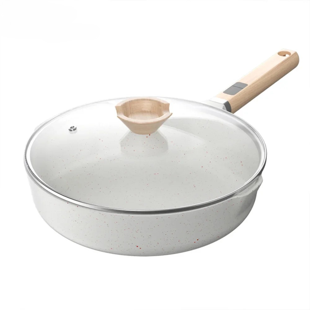 Flat-bottomed non-stick pan, h - огляд і ціна Wok Electric Flat