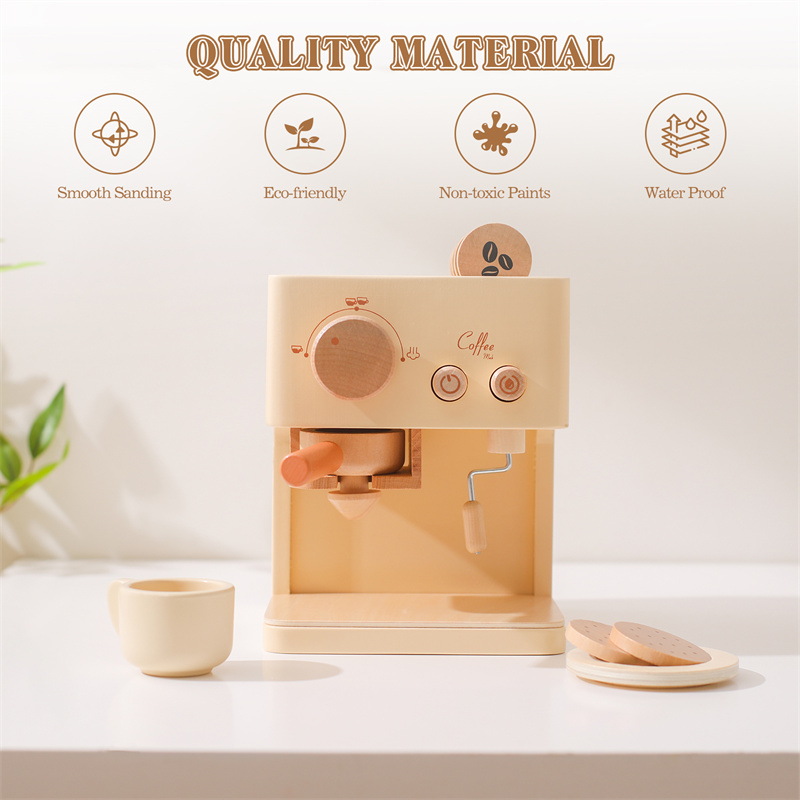 Kids Wooden Montessori Toy Set - огляд і ціна Kitchen Appliances Toys