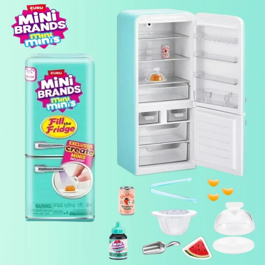 ZURU 5 Surprise Mini Fridge Ba - огляд і ціна Kitchen Appliances Toys