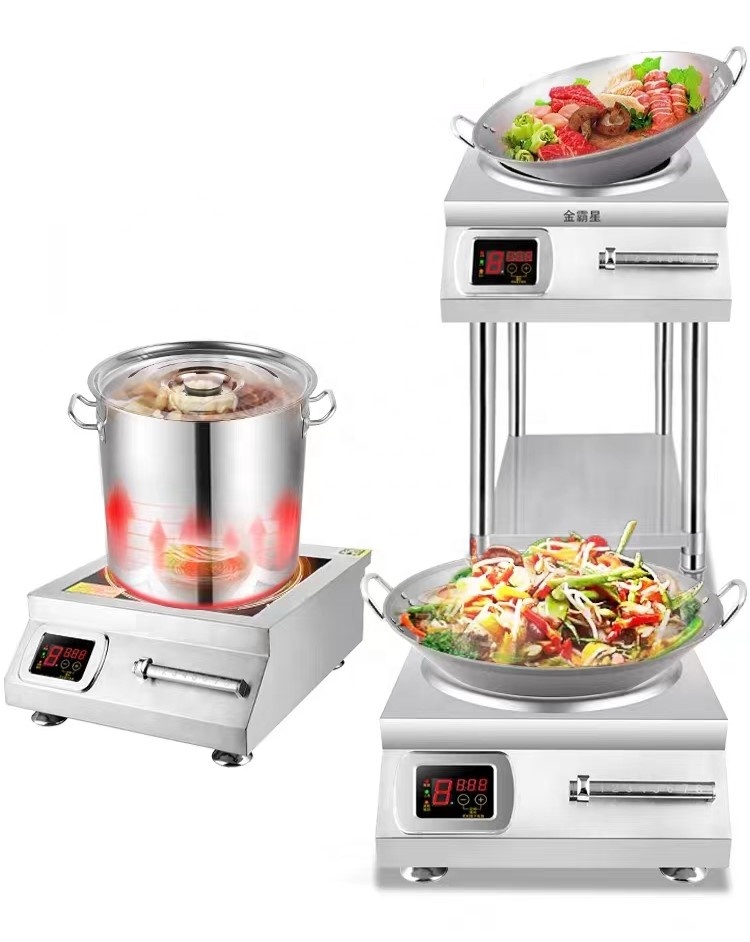 High Power 5kw Cooking Wok Bur - огляд і ціна Wok Electric Flat